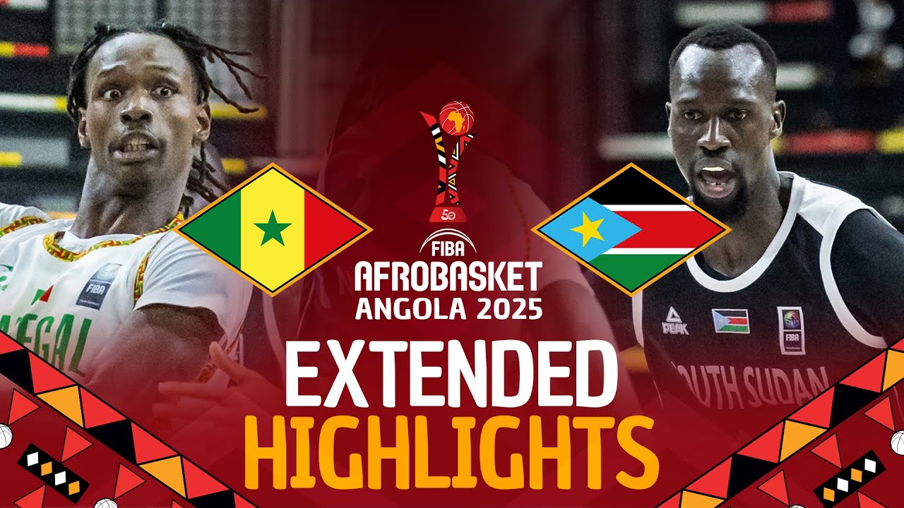 Senegal 🇸🇳 vs South Sudan 🇸🇸 | Extended Highlights | #AfroBasket 2025