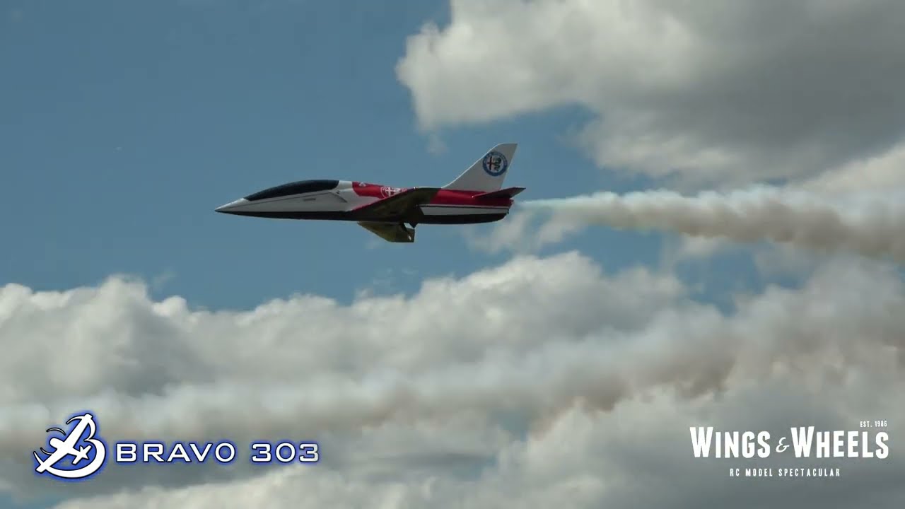 CARF Rebel Pro BIG RC Sports Jet - Wings & Wheels RC Model Airshow 2022