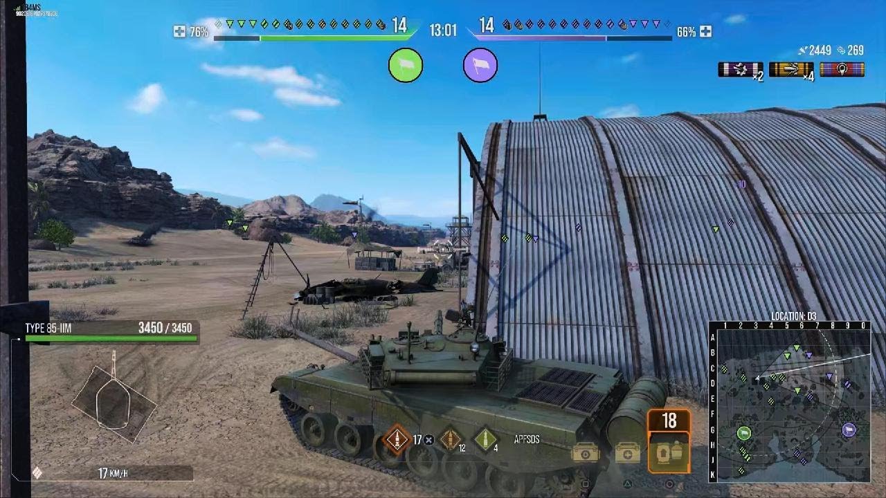 World of Tanks Console || Cold War || Type 85-IIM || 9.5k dmg Ace
