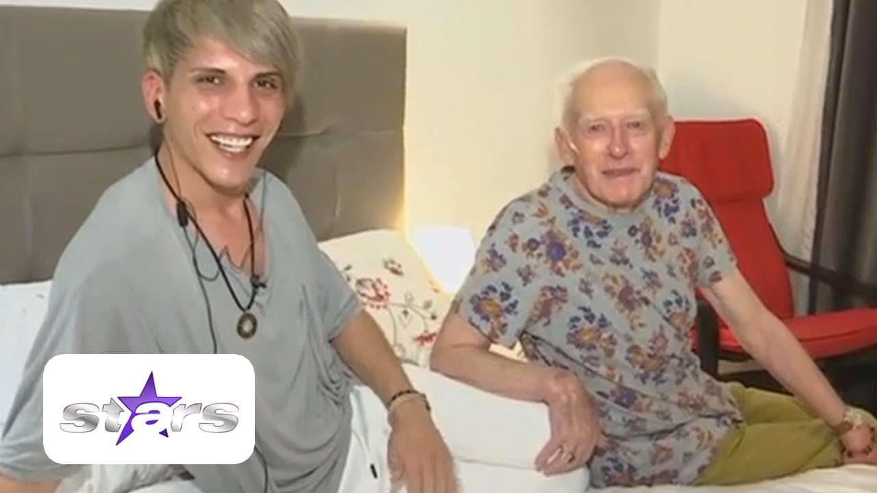 Imagini din casa tânărului fotomodel căsătorit cu un fost preot englez, în vârstă de 81 de ani