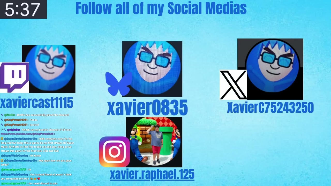 Super Mario 3D World Playing with Viewers LIVE!