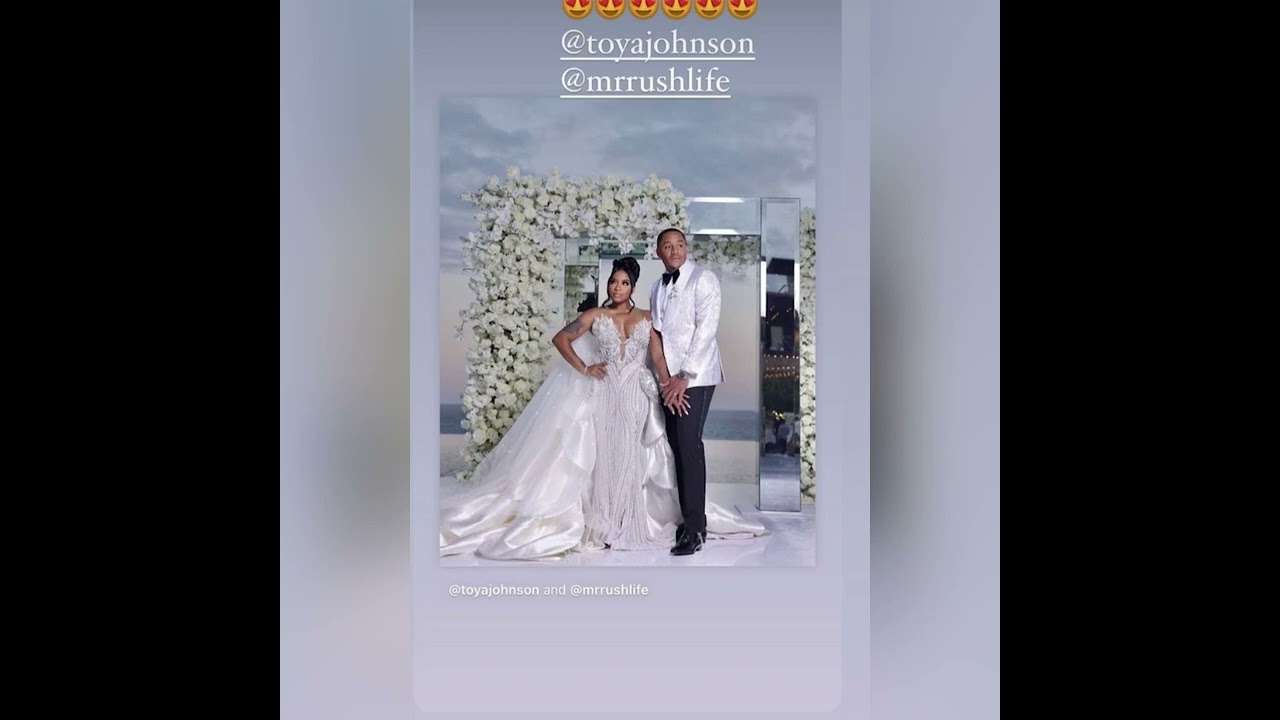 Reginae and Armon at her moms Toya Wedding❤️&zwj;🔥 Beautiful Occasion💍 #reginaecarter #armonwarren