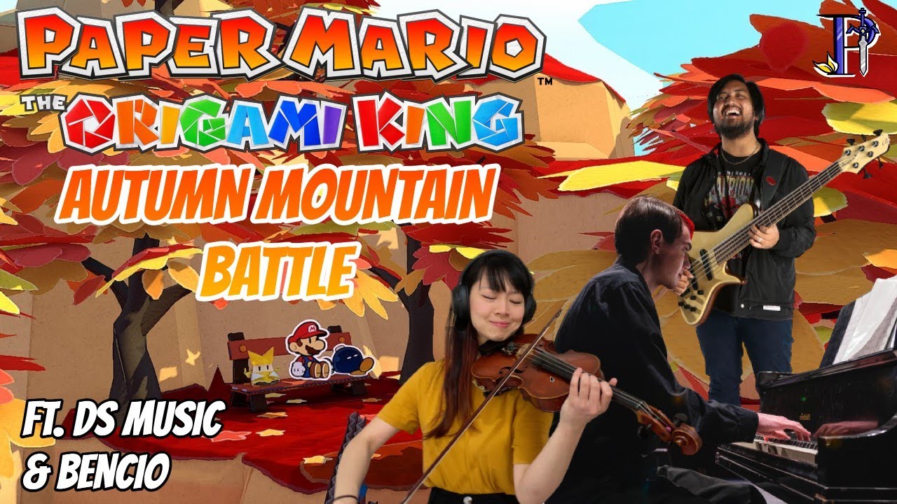 Autumn Mountain Battle - Paper Mario The Origami King; Violin, Bass and Piano Cover | PitTan