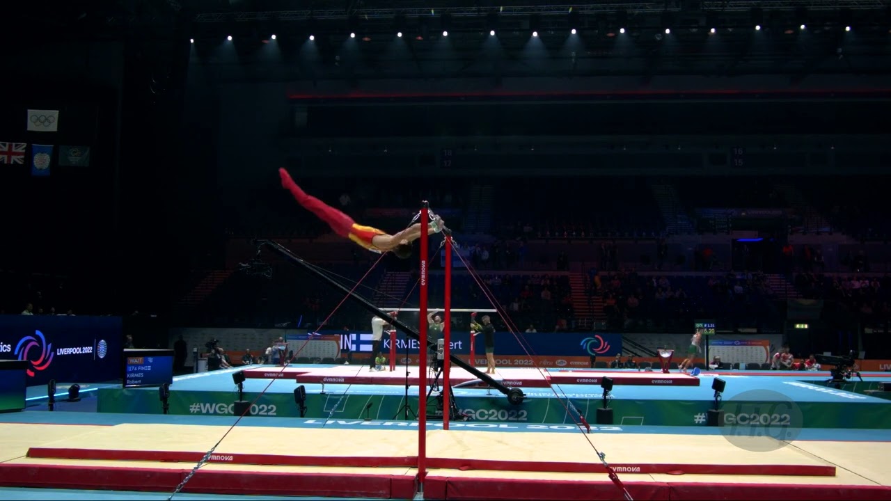 GENTGES Maxime (BEL) - 2022 Artistic Worlds, Liverpool (GBR) - Qualifications Horizontal Bar