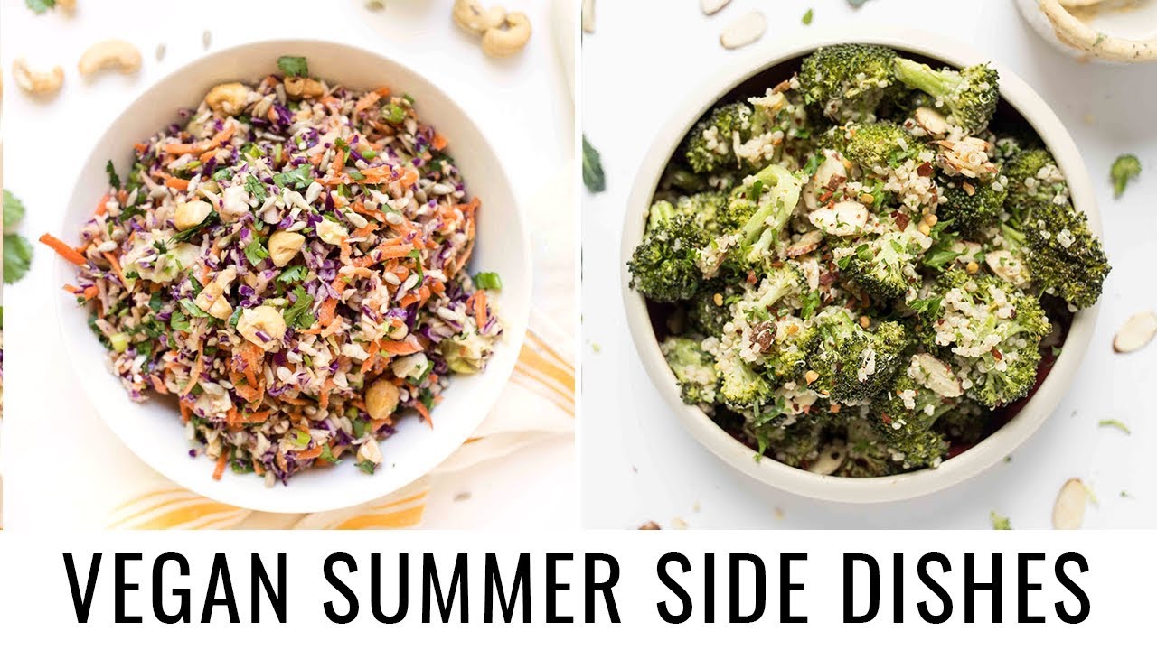MUST-TRY SUMMER SIDE DISHES | vegan & gluten-free ☀️