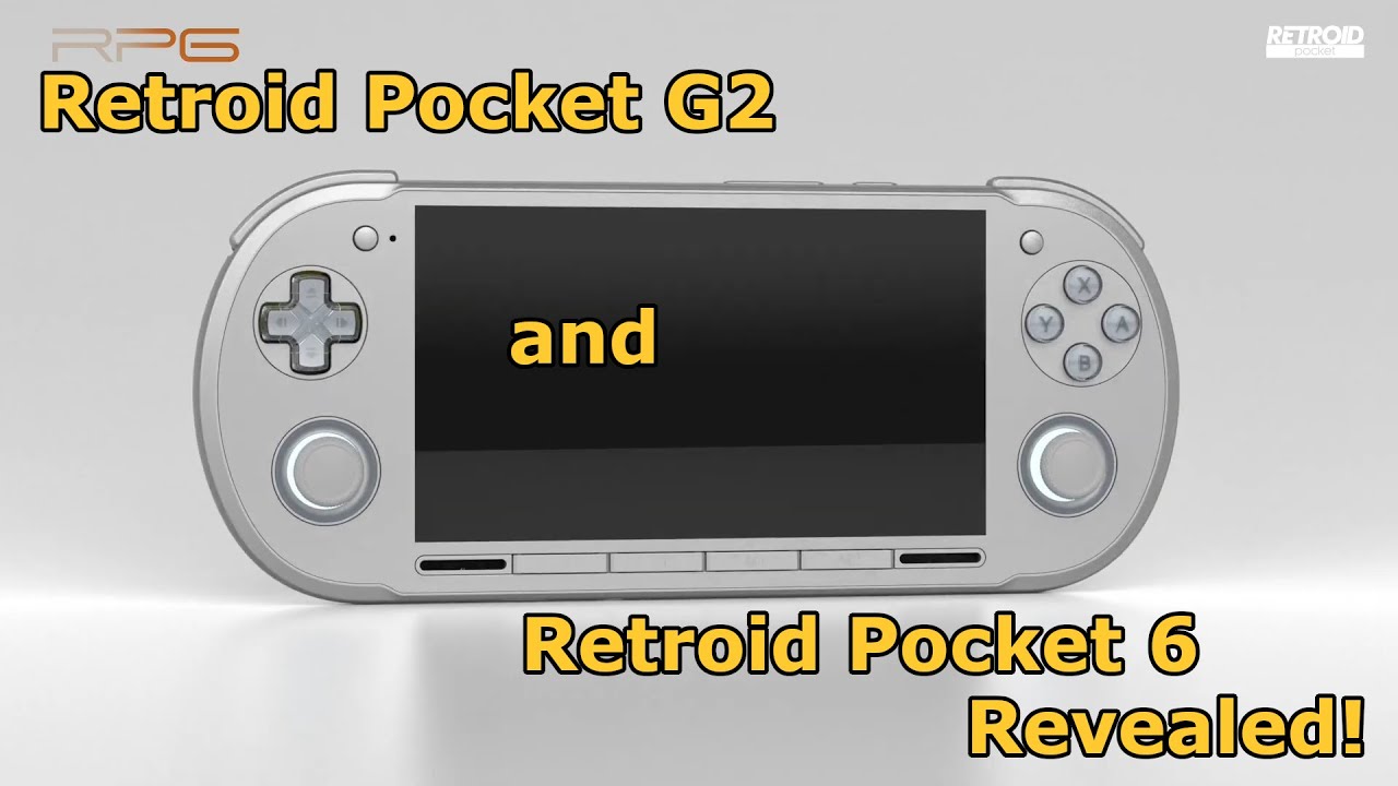 Retroid Pocket G2 & Pocket 6 Announced: Specs, Features & First Look!