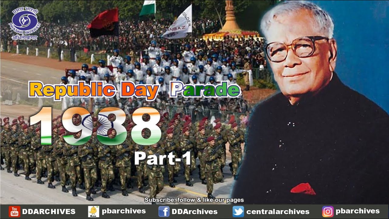 Republic Day Parade 26th January 1988 | Part - 1
