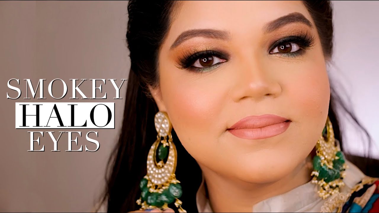 SMOKY HALO EYES I GLAMMING UP MY SISTER IN LAW I BEYOND BEAUTY NATASHA