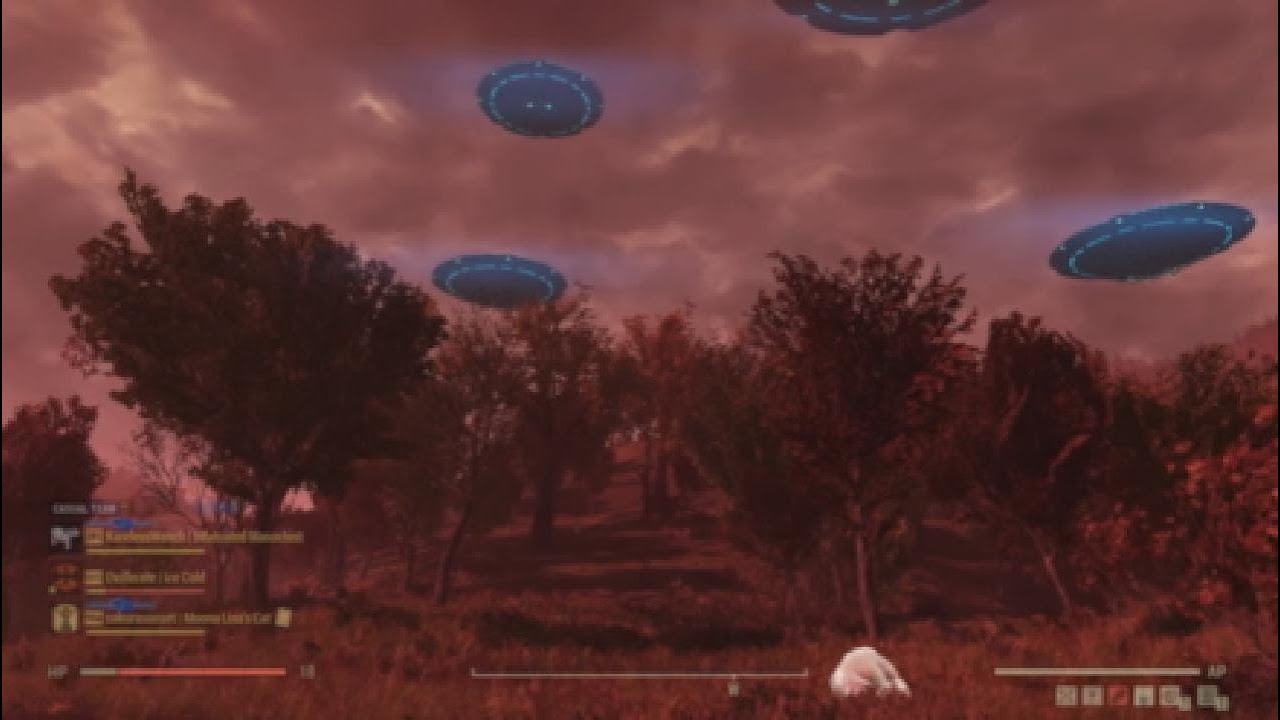 Fallout 76: Alien Weather bug