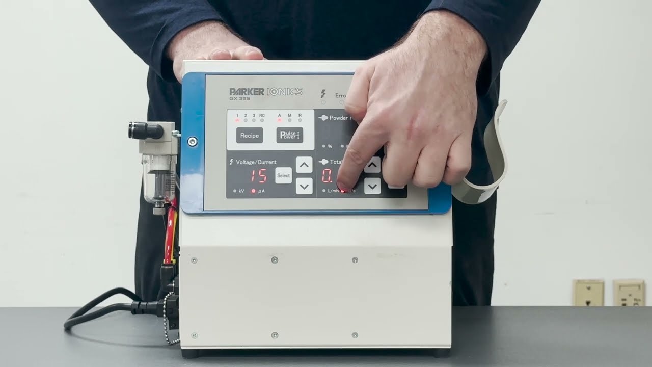 Changing the pattern/cleansing air setting