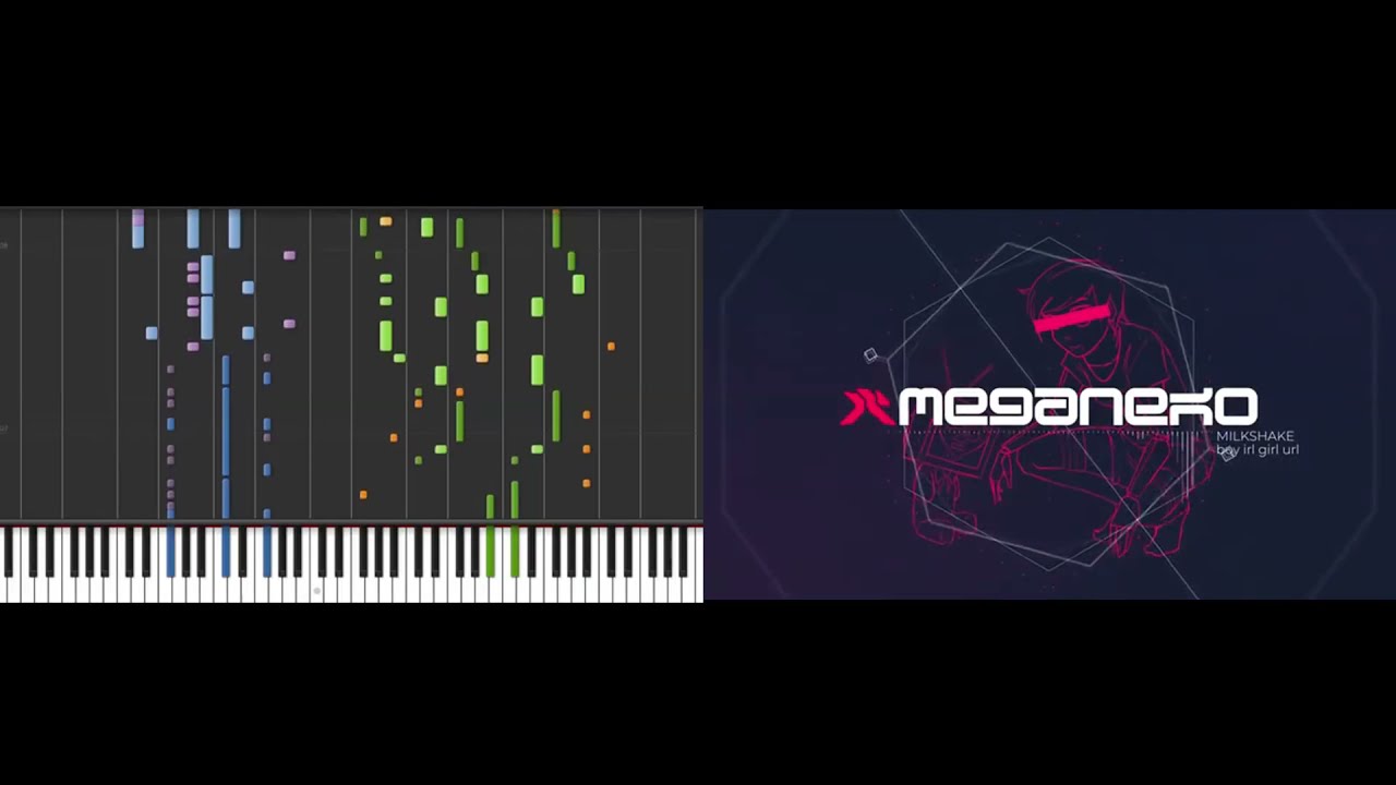 meganeko Milkshake Comparison Synthesia vs Original