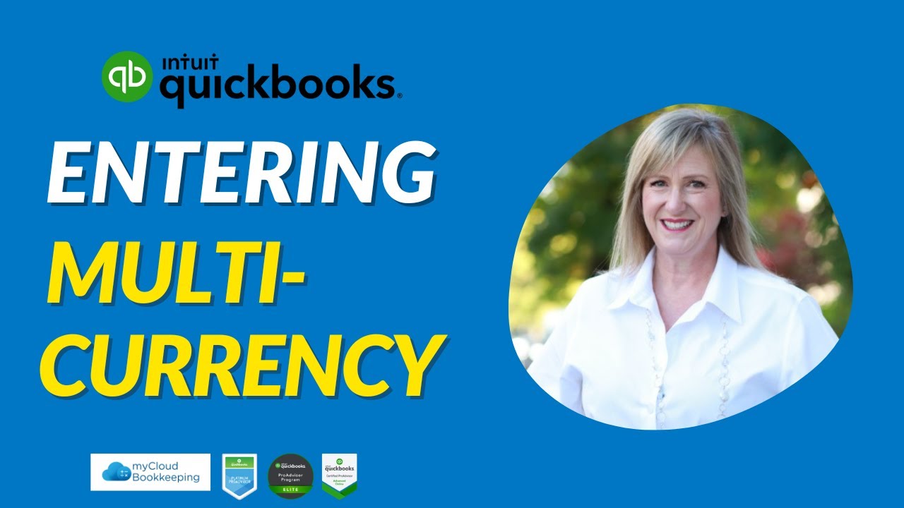 Как вводить мультивалютные транзакции в QuickBooks Online