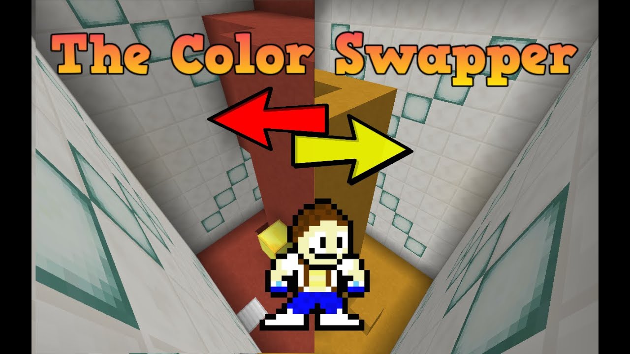 COLOR SWAPPER! Minecraft 1.10 Parkour Puzzle Map