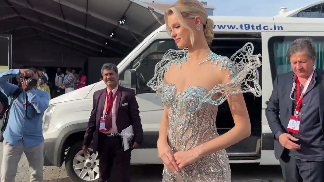 Miss World 2024 Krystyna Pyszkova Arrived At Miss World 2025 Finale