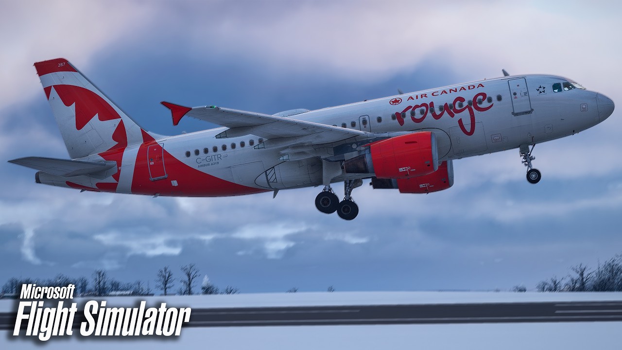 MSFS 2024 LIVE | Air Canada Rouge A319 OPS | CYYG-CYYZ