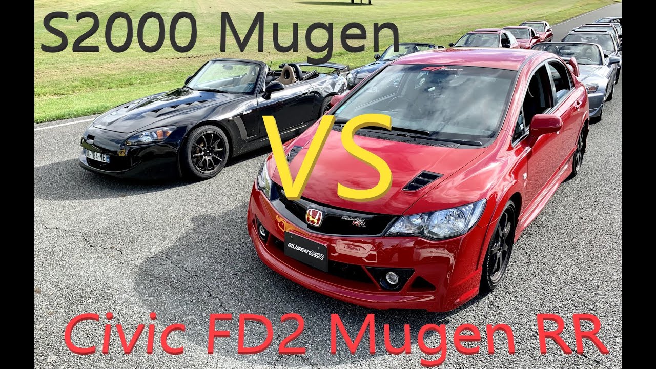 MUGEN BATTLE : Honda Civic Mugen RR vs S2000 Mugen
