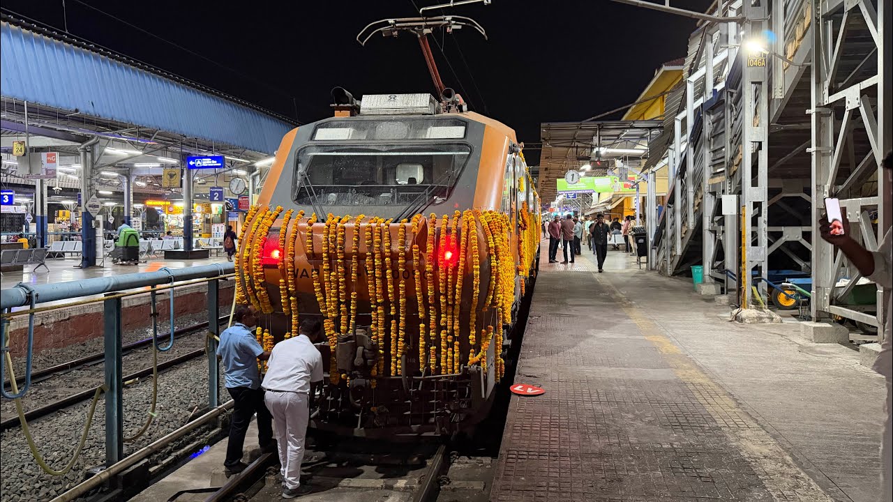 Inaugural Run of Kerala's First Amrit Bharat  | Trivandrum North Charlappalli Amrit Bharat Express