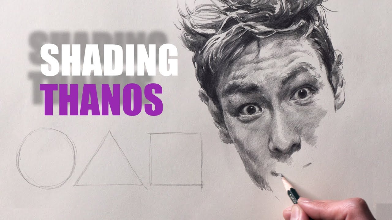 Watch Me Shade T.O.P as Thanos from Squid Game 2 | Drawing Timelapse