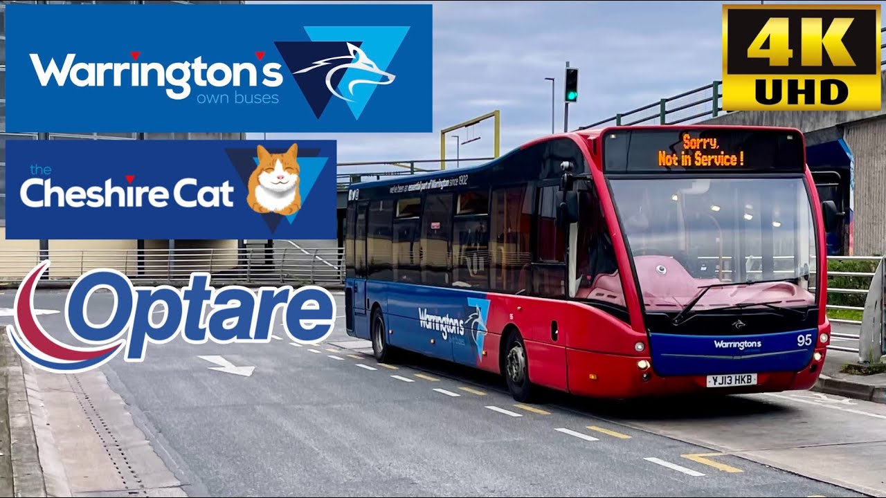 [Warrington’s Own Buses​: The Cheshire Cat 8 to Hatton via Bank Quay & Stockton Heath] Optare Versa