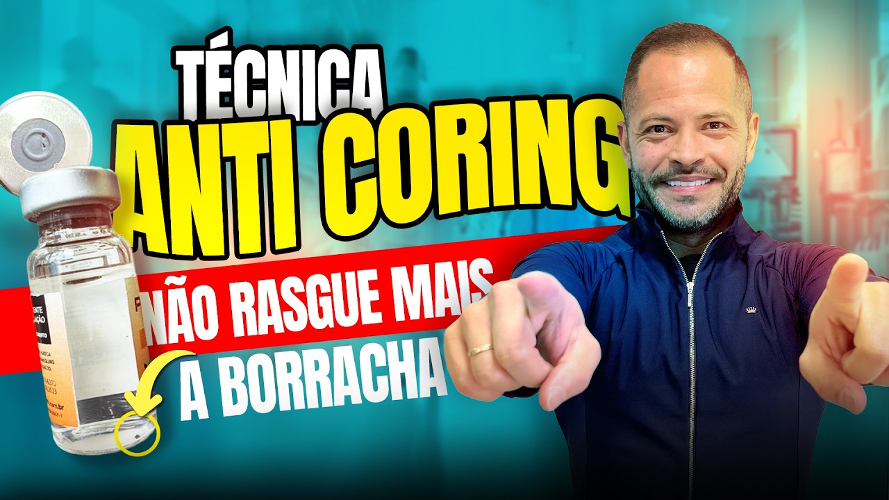 Como aspirar medicamento sem rasgar a borracha