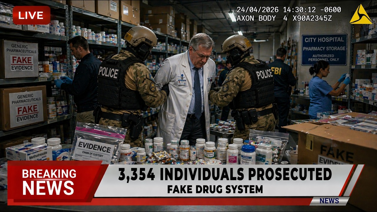 Europol SHUTS DOWN Global Fake Drug Network - 3,354 Charged, Fake Drugs Flood Market | Breaking