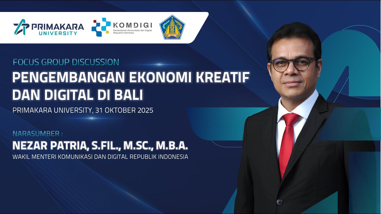 FGD PENGEMBANGAN EKONOMI KREATIF DAN DIGITAL DI BALI