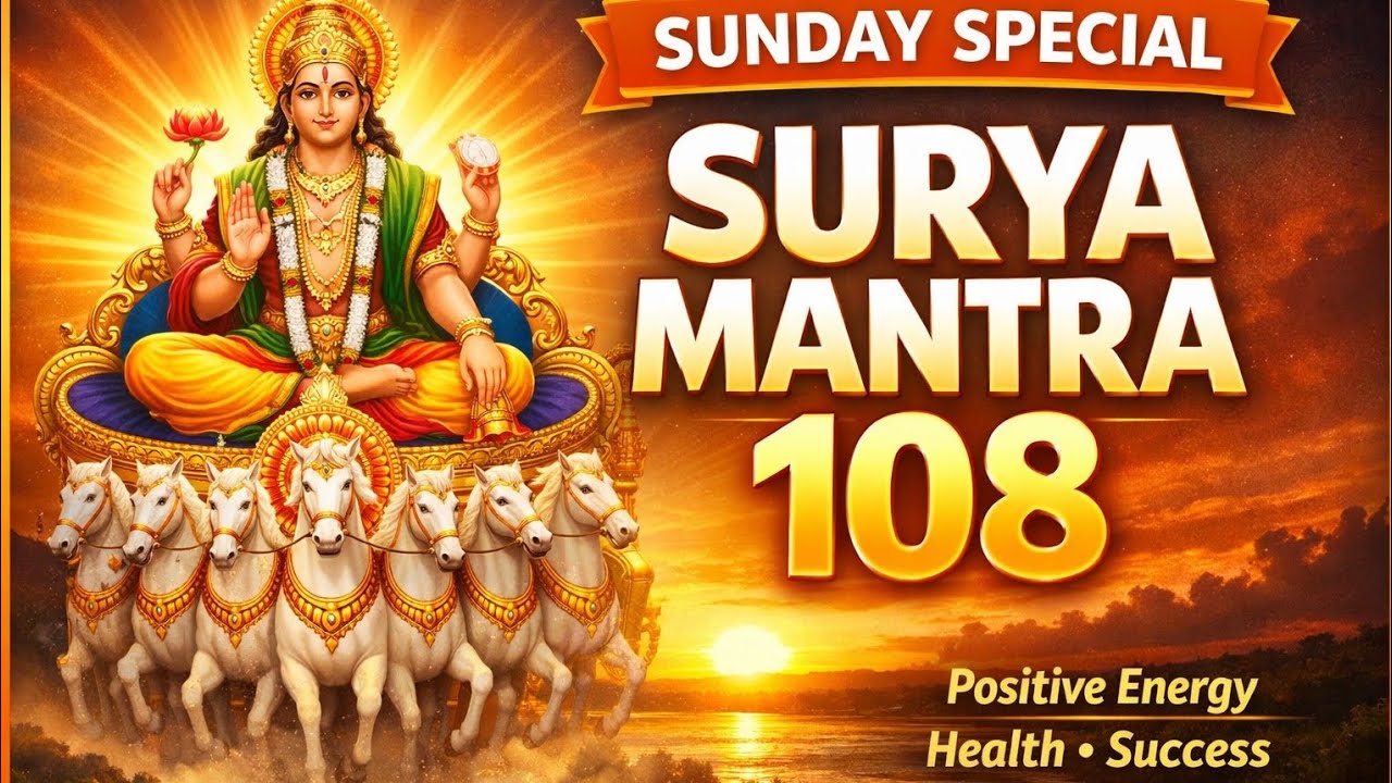 ॐ सूर्याय नमः॥ | Sunday Morning Special |  Surya Mantra #suryamantra #omsuryayanamah 