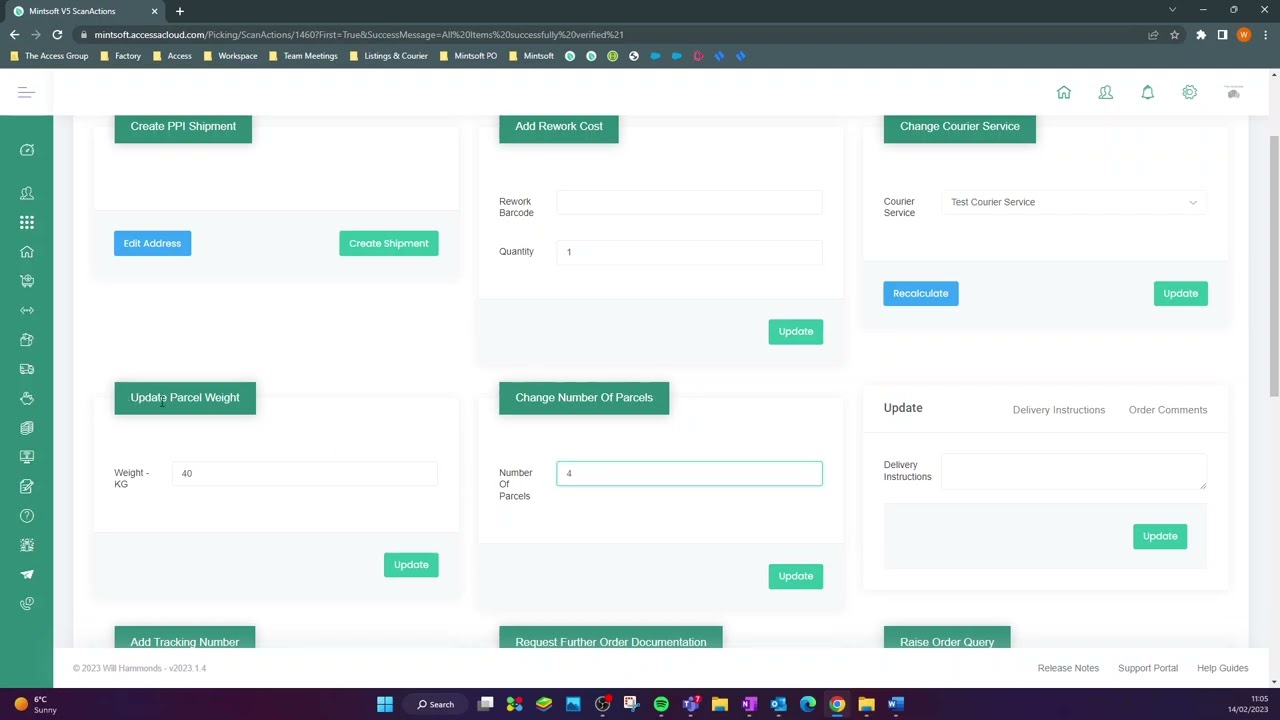 Orders - Single Order Picking (Paper Based) - Access Mintsoft