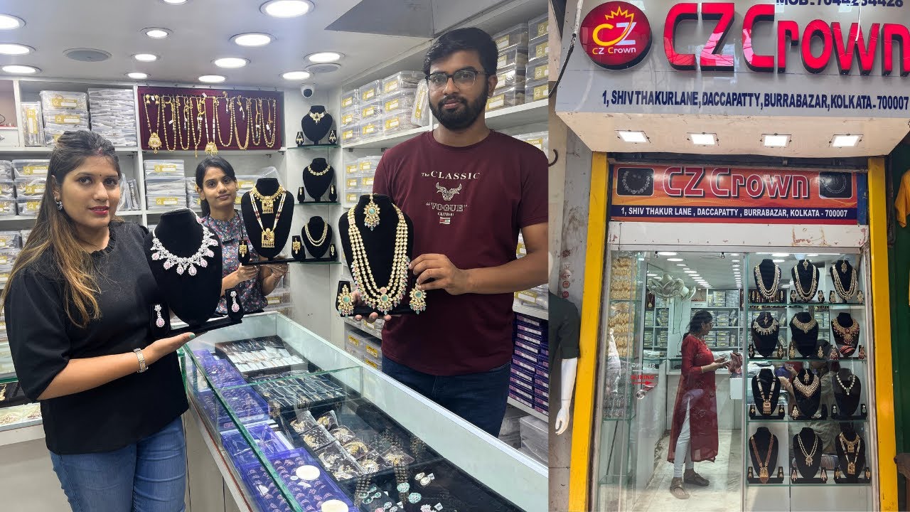 Ad, Kundan & Copper Jewellery Collection Burrabazar Kolkata | Cz Crown Kolkata