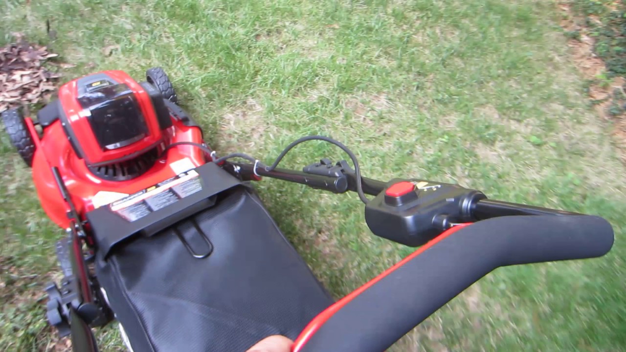 Snapper XD 21in 82V cordless battery mower - Wet leaves, worst case