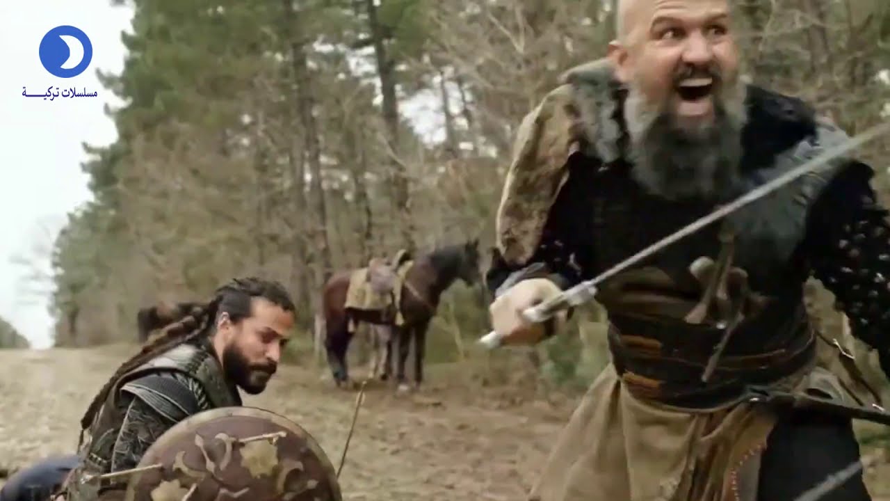 سنجار يصيب ابن حسن الصباح ويحمي السلطان في أروع مشاهد القتال 🔥🔥