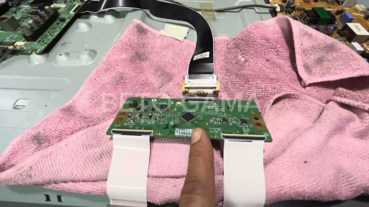 Adaptando Display LG 42 pulgadas 120 Hz a pantalla Samsung 43 pulgadas