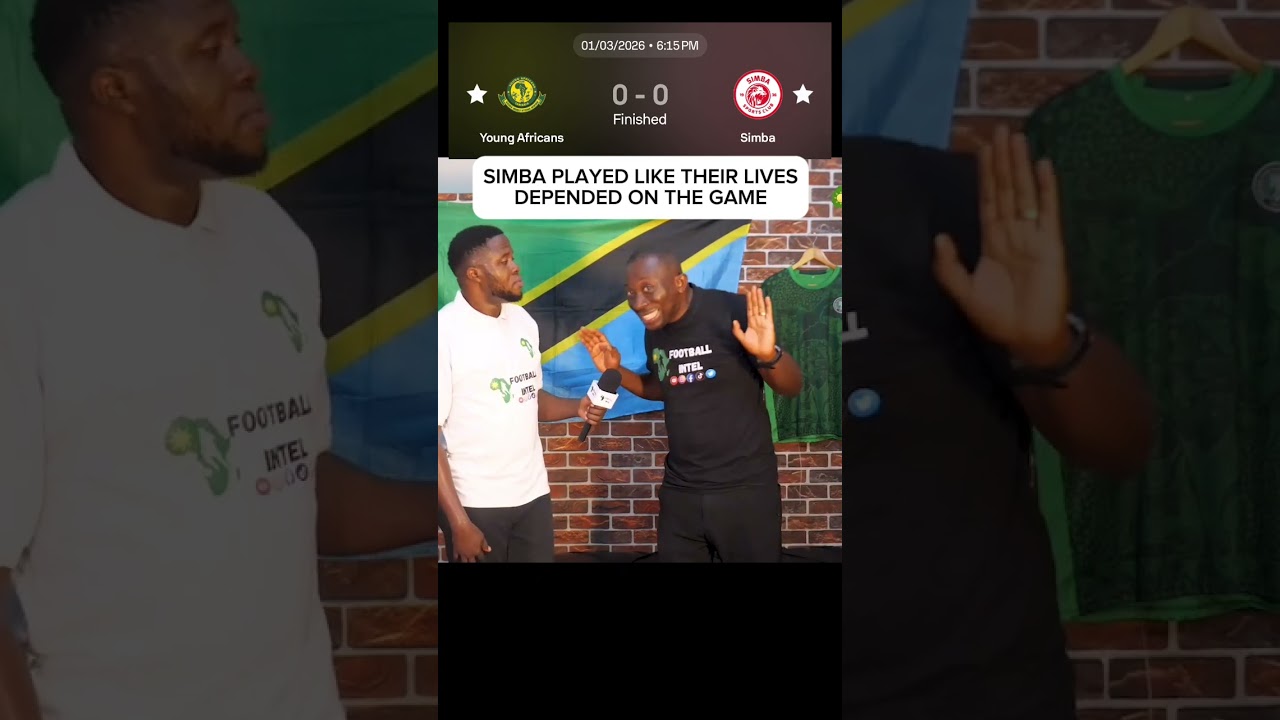 &laquo;Юные Африканцы&raquo; 0-0 &laquo;Симба СК&raquo; || &laquo;Симба&raquo; играла так, будто от игры зависела их жизнь