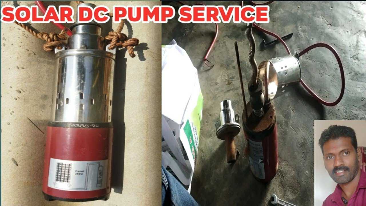 Solar Dc Pump Service//jm Tamilminnal solar energy/24v dc pump