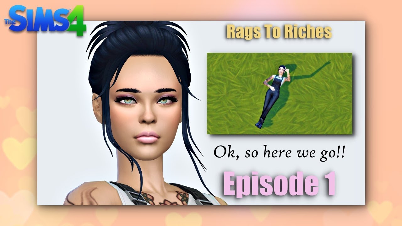 #ragstoricheschallenge Episode 1 #sims4 #letsplay #simulation #gaming #thesims4 #gameplay #simmer