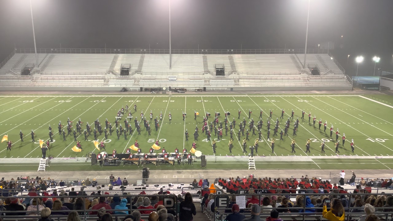 Sparkman High School Band - North Alabama Night of Bands, Florence, Alabama - 10/24/20  - 4K HDR