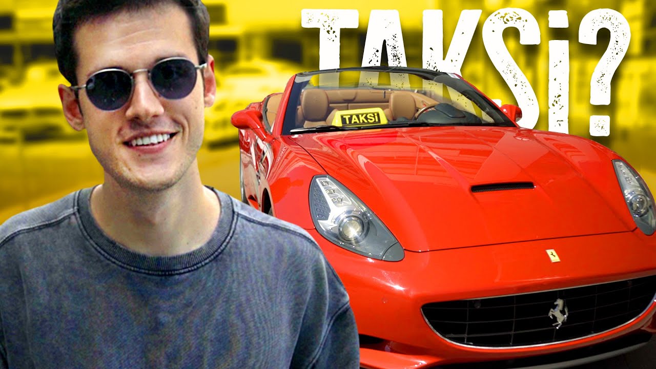 FERRARİ İLE TAKSİCİLİK!