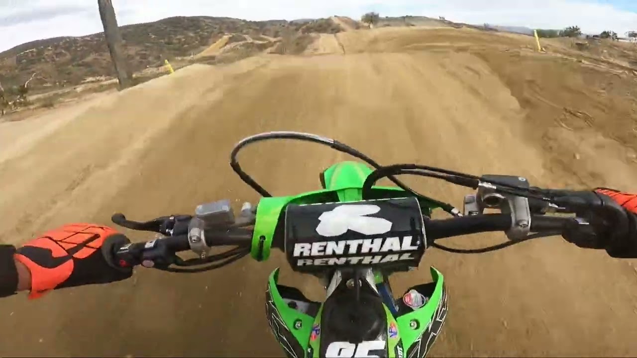 Glen Helen raceway main track. Motocross