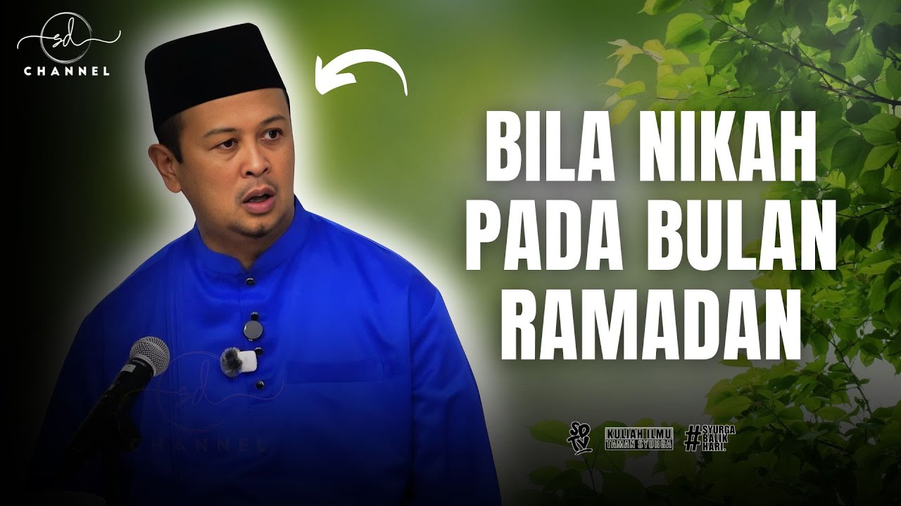 SYAMSUL DEBAT | BILA NIKAH PADA BULAN RAMADAN