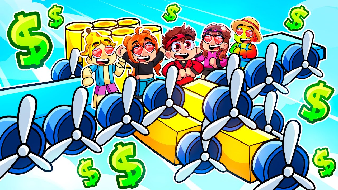 J'ai dépensé $714,555,231 pour Le PLUS Gros AVION de Roblox !