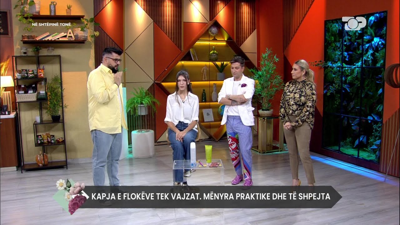 Si të bëni modele të shpejta për flokët nga Olti Shulla - Në Shtëpinë Tonë