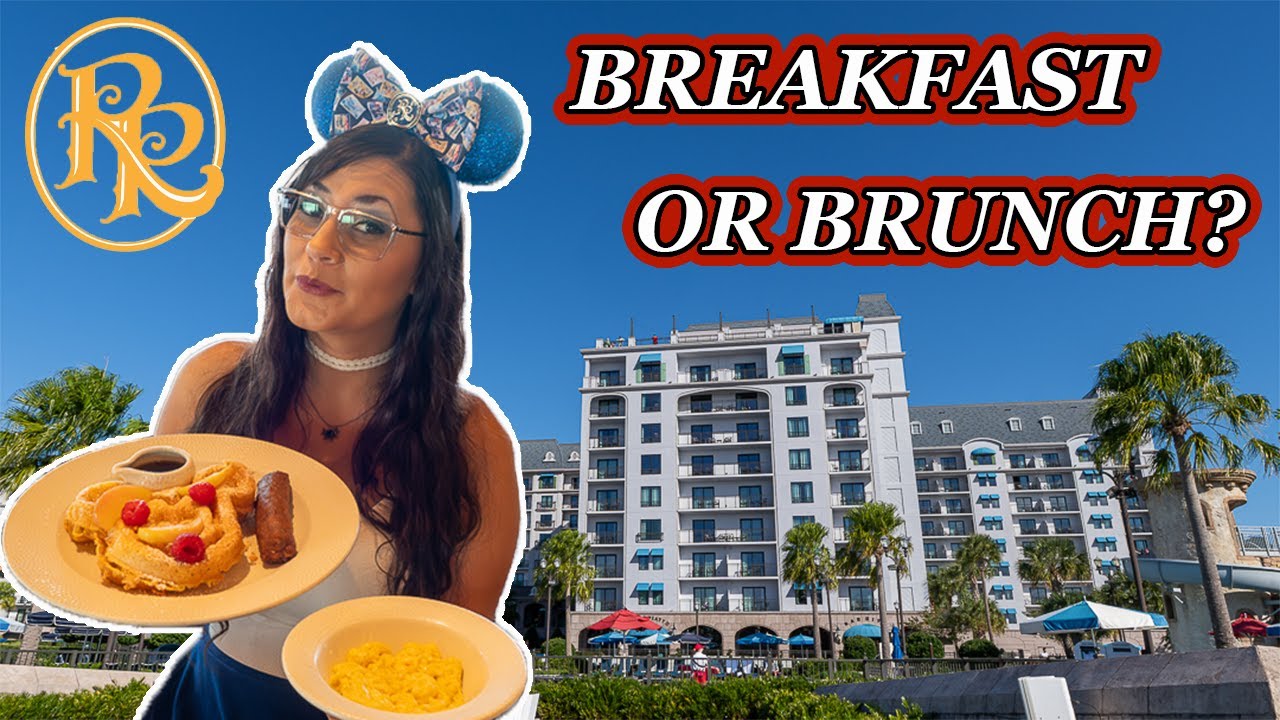 Topolino's Terrace BREAKFAST surprise ☕ Disney World Riviera Resort review
