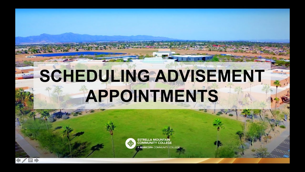 Self-Service Video: Advisement Appointment