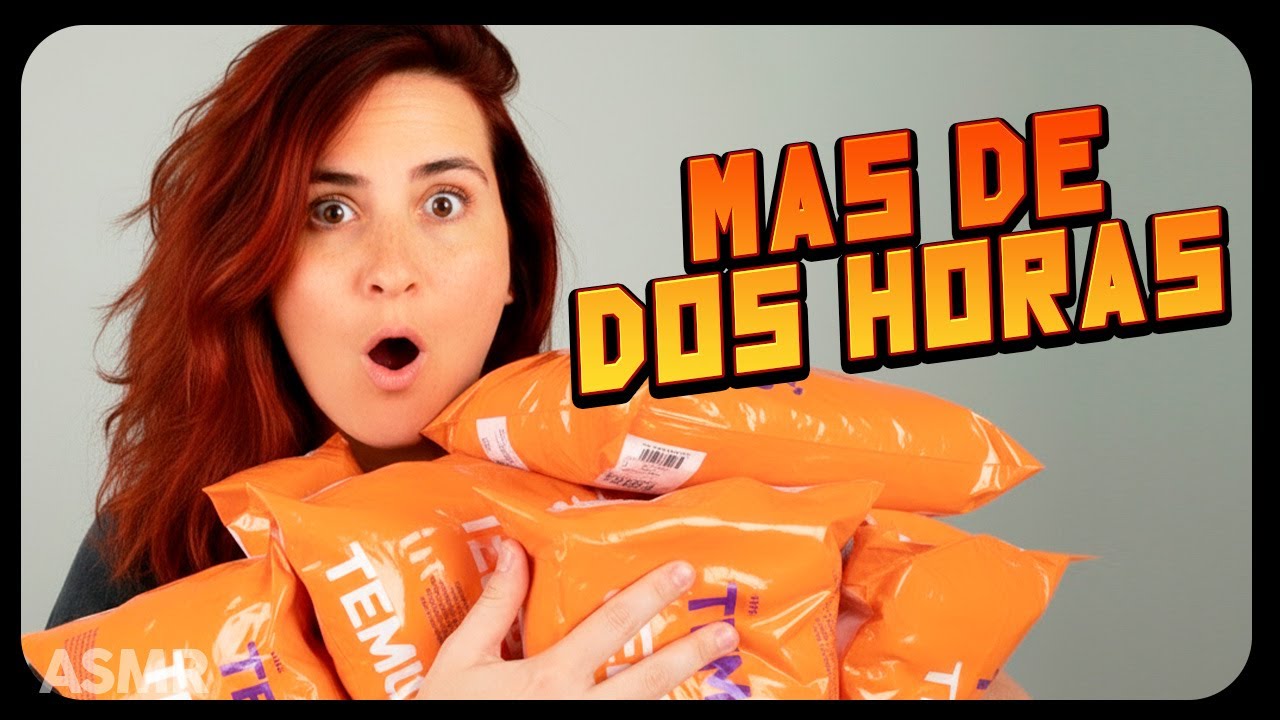 ASMR Más de 2 Horas Abriendo Tonterías de TEMU que no necesitaba