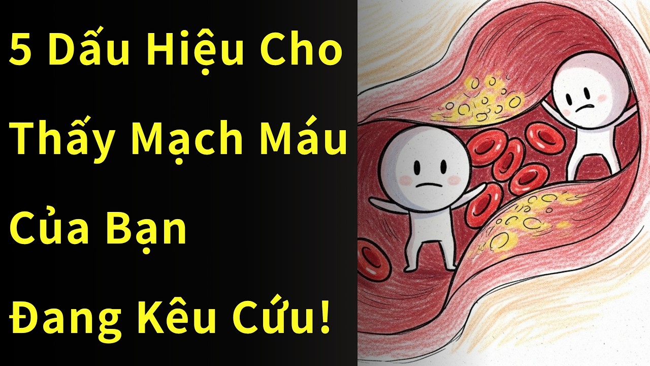 5 dấu hiệu cảnh báo Tắc Nghẽn Mạch Máu có thể nhìn thấy bằng mắt thường (Nguy cơ Đột quỵ)