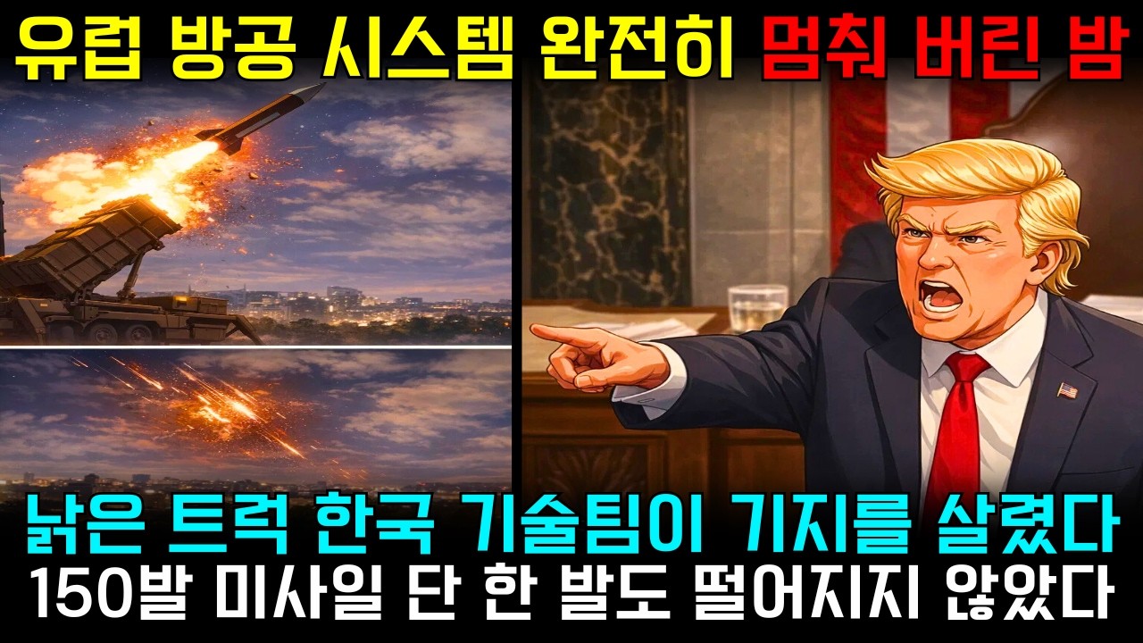 사막에서 벌어진 충격적인 반전… 독일 레이더가 멈춘 순간 한국 기술팀이 150발 미사일을 막아낸 이유