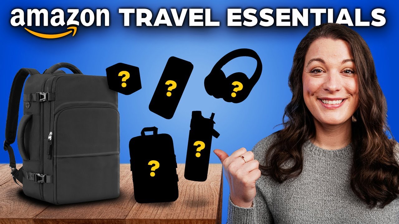 6 INSANELY CHEAP Amazon Travel Essentials (for One Bag Travel)