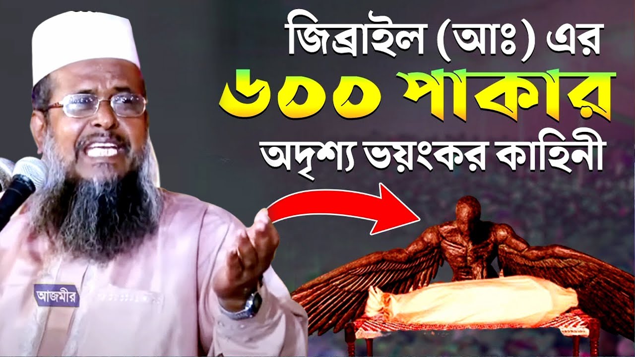 জিব্রাঈল (আ:) এর ৬০০ পাখার অবাক করা ঘটনা । তোফাজ্জল হোসেন ভৈরবী | Tofazzal Hossain bhairovi |