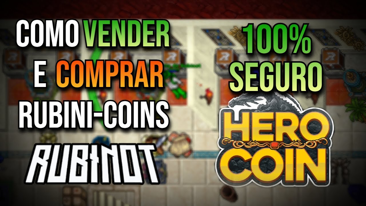 Como Comprar e Vender Coins no Rubinot