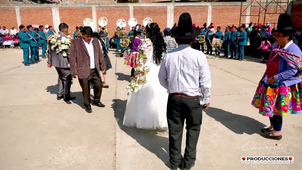 Orquesta catay Carhuaz - Nuestro matrimonio Renato y Kelly ( Parte 02 )